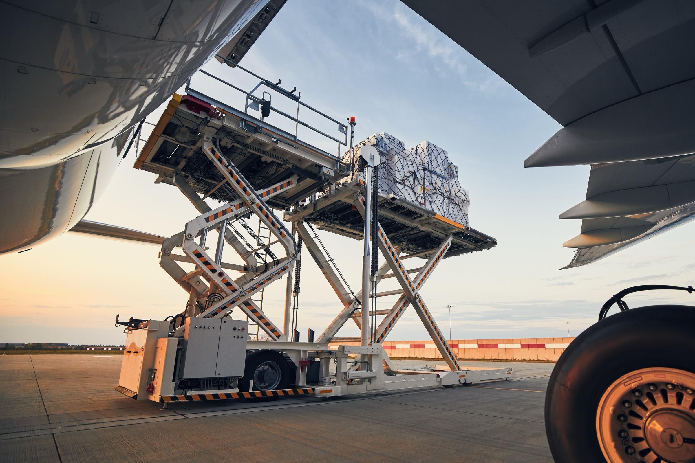 High-tech equipment on the apron